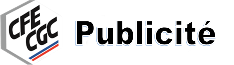 CFE CGC Publicité